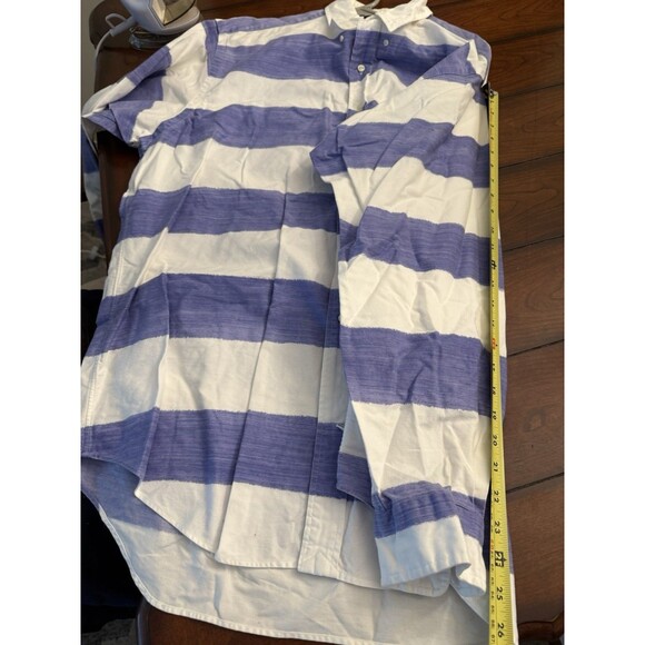 Ralph Lauren Large Striped Button Down - Picture 9 of 9